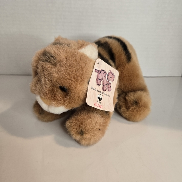 Gund Other - Gund Tiger Cub 5051 World Wildlife Fund WWF Plush Stuffed Animal NWT